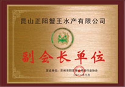 巴仙蟹王荣获2012年度副会长单位称号